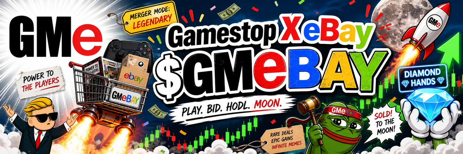$GMEBAY meme banner